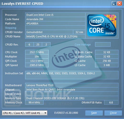 ThinkPad T510i ThinkPad T510i